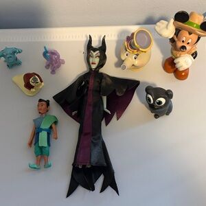 Disney  Action Figure - misc set of 8